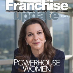 Powerhouse Women in Franchising, Franchise Update Media, Catherine Monson, Cheryl Bachelder, Barbara Moran-Goodrich, Debbie Shwetz, Meg Roberts, Dina Dwyer-Ownes, Carin Stutz, Shelly Sun and Julia Stewart