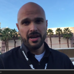 Marcos Mouro of Amada Senior Care touts the virtues of using Zoracle's SpotOn! Eclipse Report for franchisee recruitment