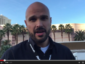 Marcos Mouro of Amada Senior Care touts the virtues of using Zoracle's SpotOn! Eclipse Report for franchisee recruitment