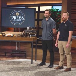 Bryan and Caleb Lewis of Press Waffle Co on Shark Tank